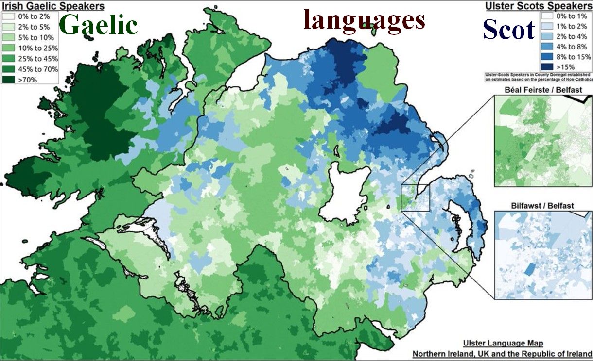 what percentage of ireland speak gaelic