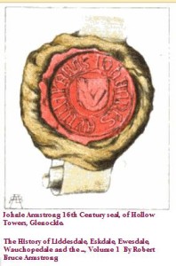Johnie Armstrong 16th c seal