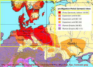 Protp-Germanic, pre-migration period