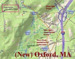 New Oxford map