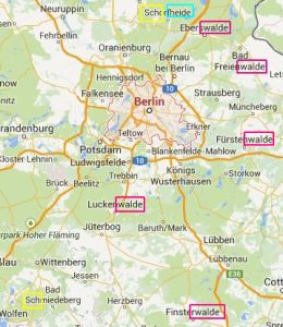 Sch- -heide -wald Berlin Germany map