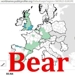 Bear distribution