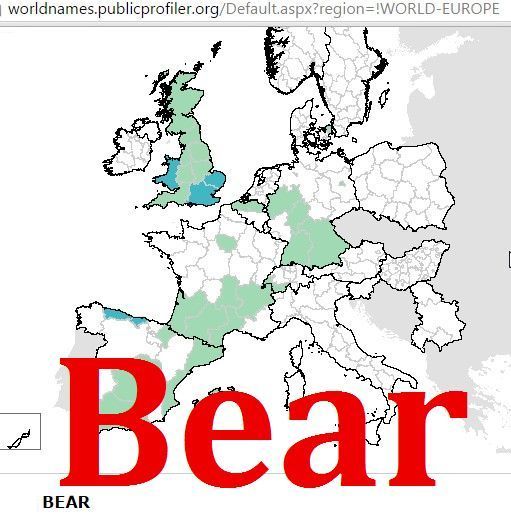 Bear distribution