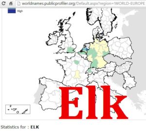 Elk, Elch distribution (1)