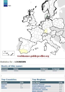 Loumann U106 surname distributions (3)