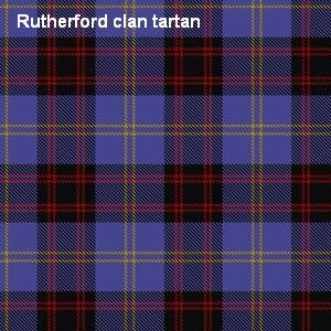 Rutherford clan tartan
