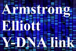 Armstrong Elliott Y-DNA link
