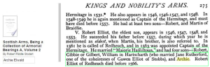 William of Hartsgarth married Jane Rutherford