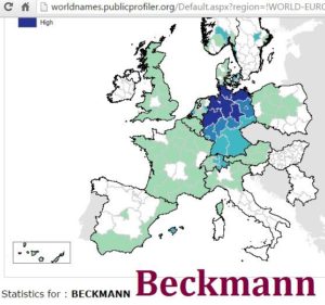 Beckmann distribution