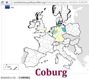 Coburg distribution