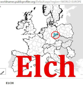 Elk, Elch distribution 1