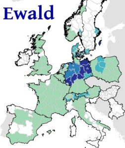 ewald-surname-distribution