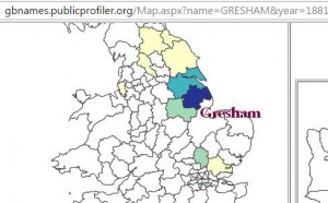 Gresham distribution