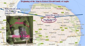 Bec Beck Hall Robert Elwald map