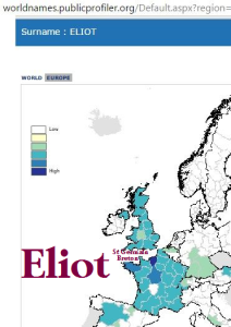 Eliot European distribution
